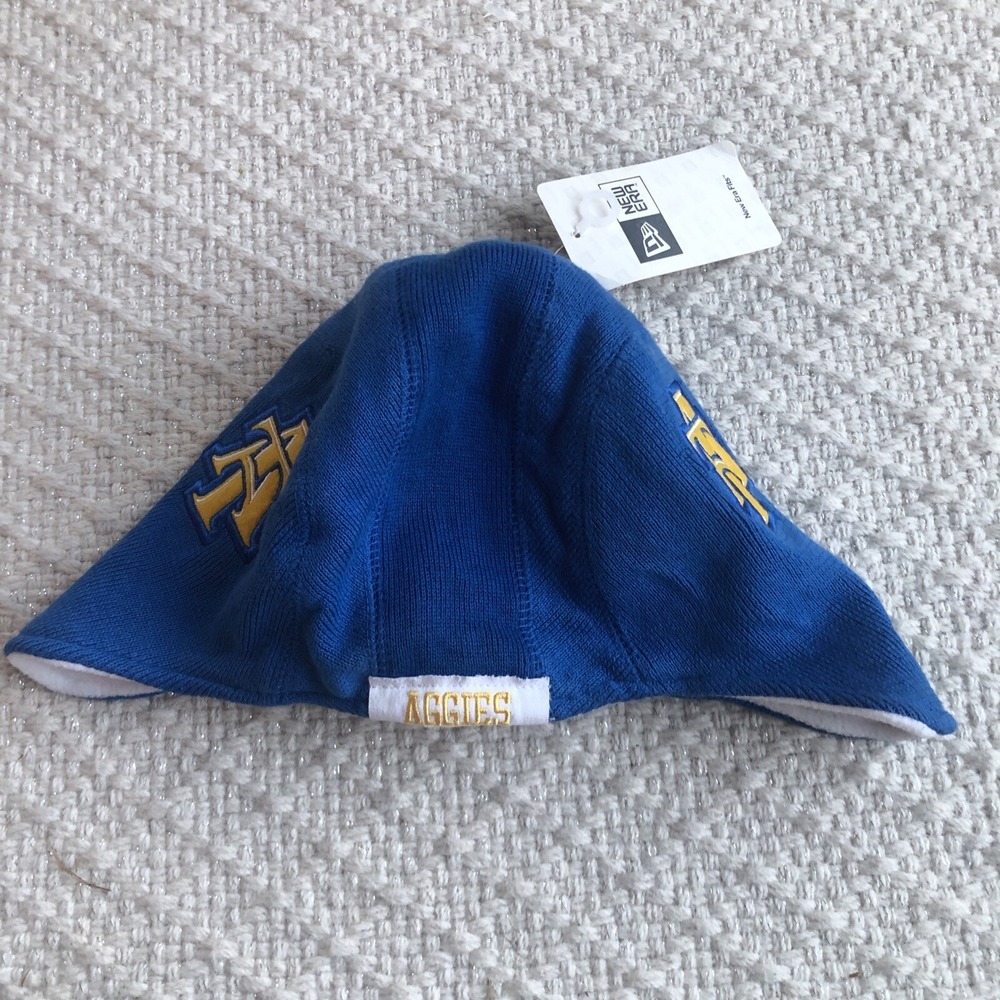 NEW! Texas A&M Aggies New Era toque Blue Fits One Size Adult College Cotton